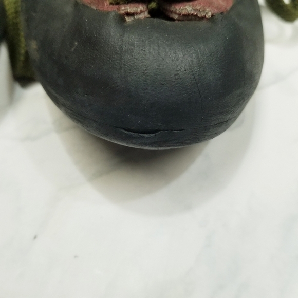 5.10 Five Ten Stealth C4 Men’s Climbing Shoes Red Green Black Size 7.5 - Picture 13 of 16